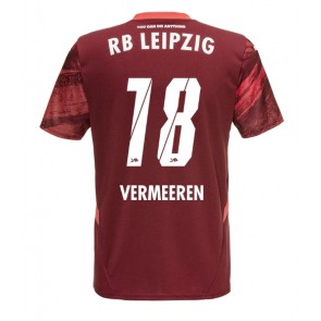 Billiga RB Leipzig Arthur Vermeeren #18 Bortatröja 2024-25 Kortärmad